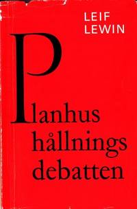 Planhushållningsdebatten.