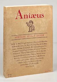 Antaeus Special Essay Issue 21/22 Spring/Summer, 1976