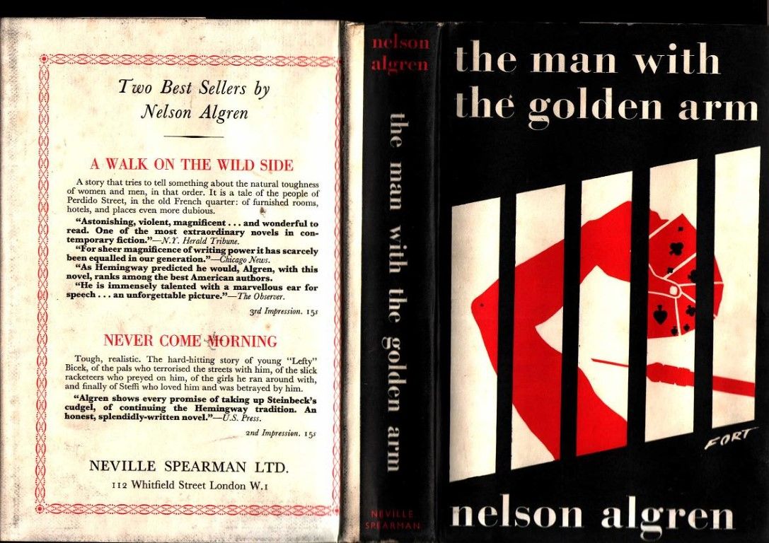 The Man with the Golden Arm by ALGREN Nelson First Edition 1959