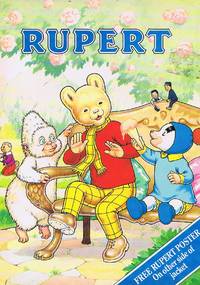 image of Rupert Annual 1990, 70th anniversary edition, with a Poster Dust Jacket