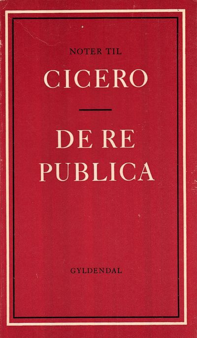 De re publica. Noter