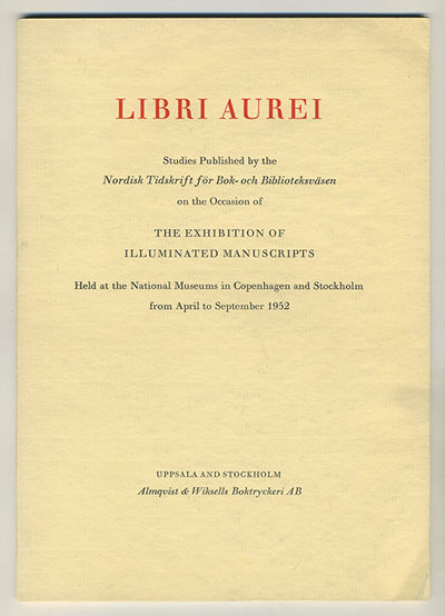 Libri aurei. Studies published by the Nordisk…