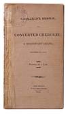 [Brown, Catharine?]. Catharine Brown, the Converted Cherokee: A Missionary Drama, Founded on Fact. Written by a Lady [Cover title]