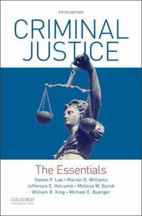 Criminal Justice : The Essentials