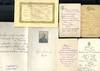 Large Archive of Menus and Related Documents from Europe, late 19th and Late 20th Century