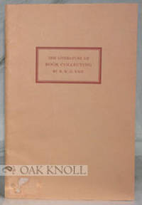 LITERATURE OF BOOK COLLECTING.|THE