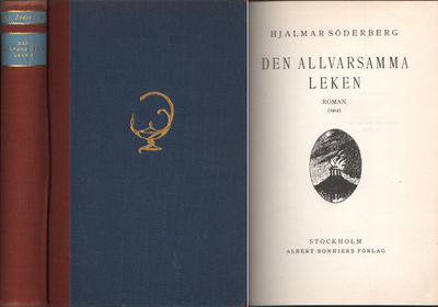 DEN ALLVARSAMMA LEKEN. Roman (1912).