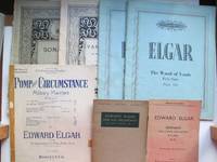 image of 4 piano solos: The wand of youth, 1st & 2nd suite, with, Variations on an original theme, with, Pomp & circumstance No.4 in G, plus, Sonata for violin & piano, with, Serenade for string orchestra in E minor, with, Pomp & circumstance no.1 (7 items)