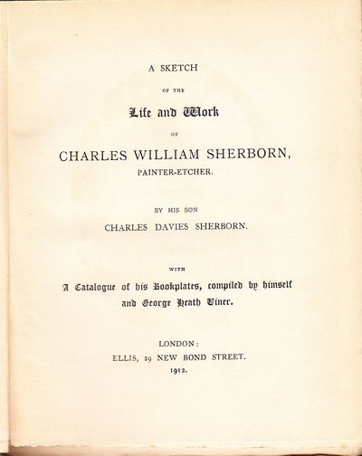 A Sketch of the Life and Work of Charles William…