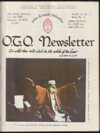 O.T.O. Newsletter Vol. II, No. 1, Whole No. 5 - Summer Solstice. AN. LXXIV E.N. June 1978 E.V. / Includes &quot;Jack Parsons - Anti-christ&quot; [Ordo Templi Orientis] by Aleister Crowley [Baphomet XÂ° O.H.O.], Grady L[ouis] McMurtry [Frater Hymenaeus Alpha, Caliph], J[erry] E. Cornelius, Jack Parsons [John Marvel Whiteside Parsons], Bill Heidrick, et al - 1978