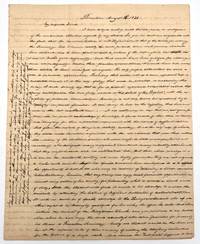 Manuscript Letter Detailing Princeton Seminary from a Student to Mentor