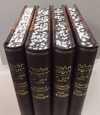 TALMUD YERUSHALMI CODEX LEIDEN. MS SCALIGER 3.  Complete in 4 VOLUMES. A LIMITED FACSIMILE EDITION OF THE MANUSCRIPT . by HEBREW MANUSCRIPT - FACSIMILE - 1981