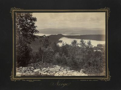 151. Thelemarken, Prospect over Sjøerne ved…