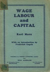 image of Wage-labour and capital.