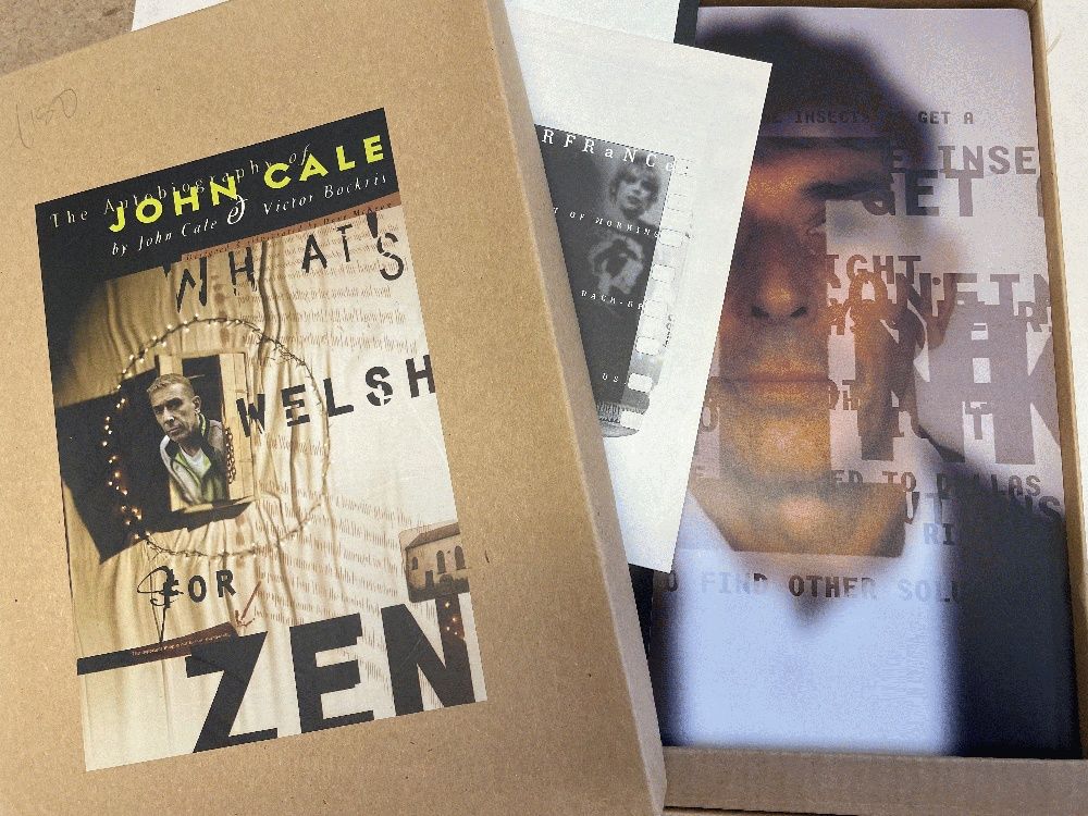 WHAT'S WELSH FOR ZEN : The Autobiography of JOHN CALE (Signed