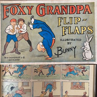 Foxy Grandpa Flip-Flaps