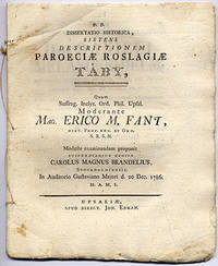 Dissertatio historica, sistens descriptionem…