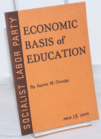 Economic basis of education