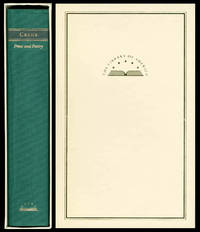 Prose and Poetry: Maggie - A Girl of the Streets - The Red Badge of Courage - Stories, Sketches and Journalism - The Black Riders and War is Kind by Crane, Stephen; Levenson, J. C - 1984