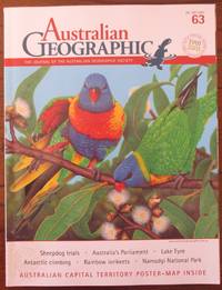 cover of Journal of the Australian Geographic Society, The (No. 63)