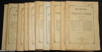 Bullettino della R. Societa Toscana di Orticultura [25 issues]