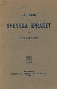 Lärobok i svenska språket.