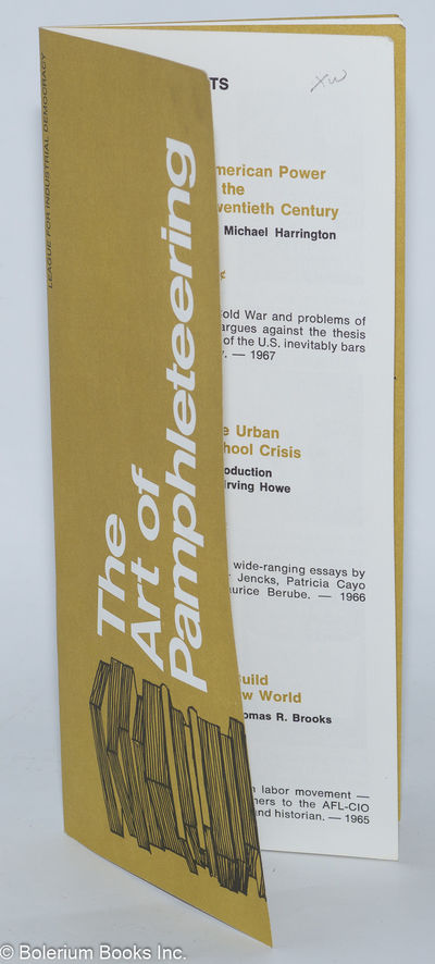 The Art of Pamphleteering