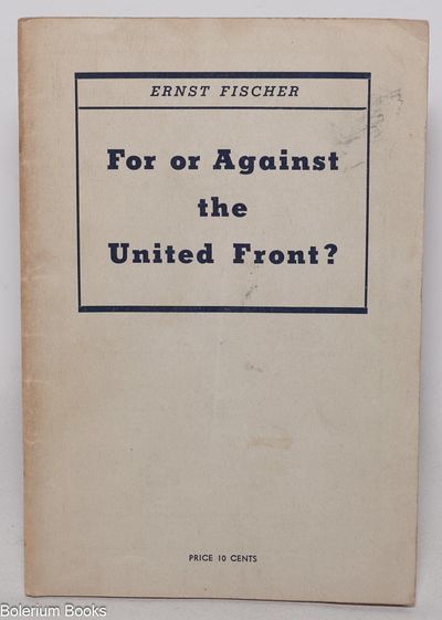 For or against the United Front