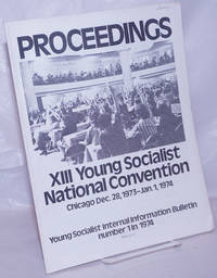 image of Proceedings: XIII Young Socialist National Convention