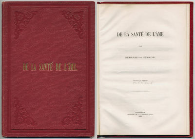 De la santé de l’ame. (Traduit du suédois.)