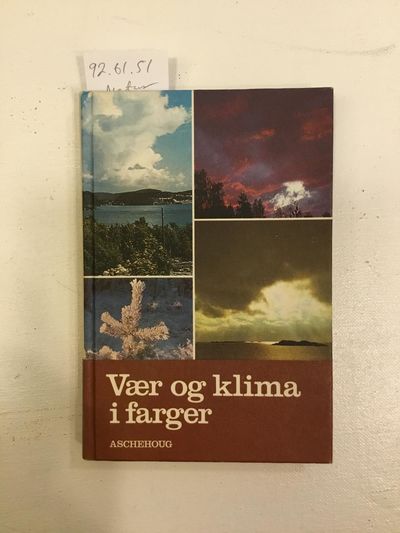 Vær og klima i farger. Illustrasjoner av Studio…