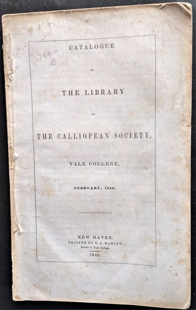 Catalogue of the Library of the Calliopean Society, Yale College
