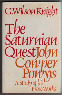 image of The Saturnian Quest: John Cowper Powys - A Study of His Prose Works