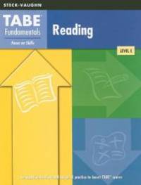 TABE Fundamentals: Test Workbooks Reading Reading by STECK-VAUGHN - 2009-02-06