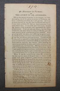 image of AN ADVENTURE IN VERMONT; OR THE STORY OF MR. ANDERSON