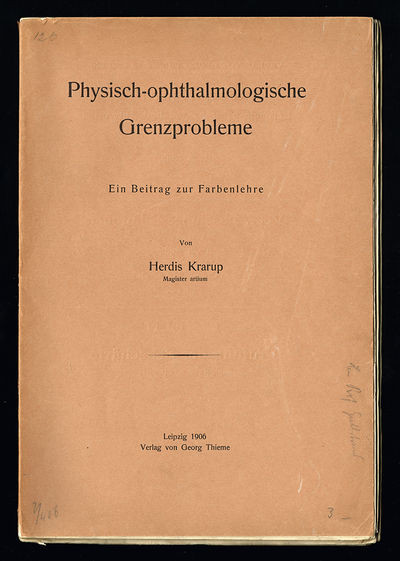 Physisch-ophthalmologische Grenzprobleme. Ein…