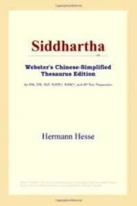 Siddhartha (Webster&#039;s Chinese-Simplified Thesaurus Edition) (Chinese Edition) by Hermann Hesse - 2006-05-05