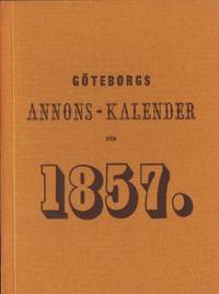 Göteborgs annons-kalender för 1857.