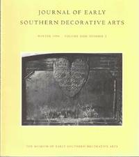 Journal of Early Southern Decorative Arts, Winter 1996, Volume XXII, Number 2