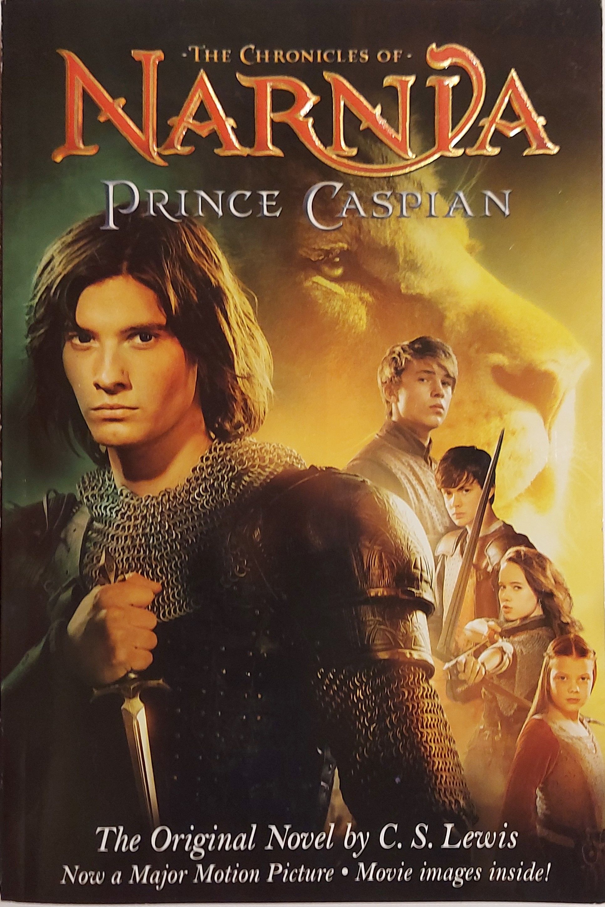 Prince Caspian, Movie Tie-in Edition (The Chronicles of Narnia #2) by  Lewis, C. S | Soft cover | 2008 | Europa Editions | 9780061231131 | Biblio, image size:1932x2897
