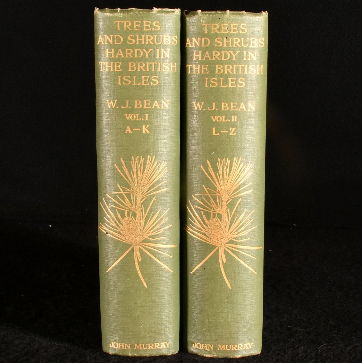 Trees and Shrubs Hardy in the British Isles by W. J. Bean Hardcover 1925 from Rooke Books