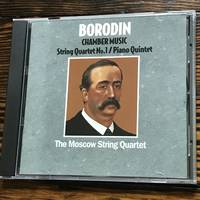 Moscow String Quartet / Borodin: String Quartet No. 1 in A Major; Piano Quintet in C minor (Saison Russe RUS 288141)