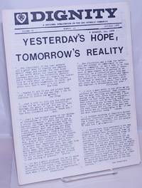 image of Dignity: a national publication of the Gay Catholic Community; vol. 6, #10, October 1975: Yesterday's hope, tomorrow's reality