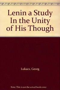 image of Lenin: A Study in the Unity of His Thought