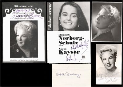Aase Nordmo Løvberg. Ingrid Bjoner. Edith…