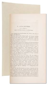 Laura Bridgman." [From:] [The American Journal of Education, vol. 4, no. 11, December 1857], pp. [383]-400