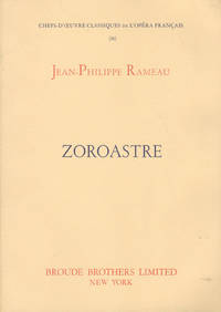 Zoroastre. [Piano-vocal score]