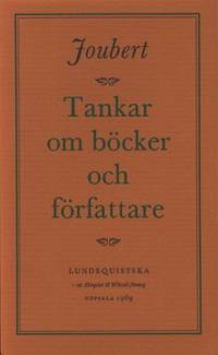 TANKAR OM BÖCKER OCH FÖRFATTARE.