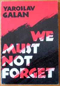 image of We Must Not Forget