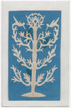 Original Cutwork/Scherenschnitte Tree with Birds in Branches